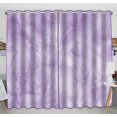 thumbnail image 1 of PKQWTM Purple marbleed texture Practical heat insulation Shading Window Curtain Size 52(W) x 84(H) inches(Two Piece), 1 of 1