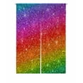 thumbnail image 1 of PKQWTM Rainbow Gradient Raster Version Door Curtain Window Cover Home Decor Hanging Curtain Size 85x120 CM, 1 of 1