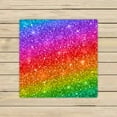 thumbnail image 1 of PKQWTM Rainbow Gradient Raster Version Microfiber Bath Towels Bathroom Body Shower Towel Size 13x13 Inches, 1 of 1