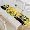 thumbnail image 1 of PKQWTM Red Bottle Glass Old Barrel Cotton and Linen Table Runner Kitchen Dining Room Supplies Size 16x72 Inch, 1 of 1