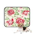 thumbnail image 1 of PKQWTM Red Roses On Light Design Pet Dog Cat Bed Pee Pads Mat Cushion Potty Dogs Blankets Crate Bed Kennel 14x18 inch, 1 of 3