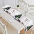 thumbnail image 1 of PKQWTM Room Christmas Decorations Cotton and Linen Table Runner Kitchen Dining Room Supplies Size 14x72 Inch, 1 of 1