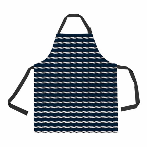 PKQWTM Rope Unisex Adjustable Bib Apron with Pockets for Commercial Restaurant and Home Kitchen Use