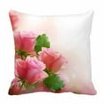 thumbnail image 1 of PKQWTM Roses Art Design Bed Decor Pillow Cases Zippered Cushion Cover Size 20x20 Inches, 1 of 1
