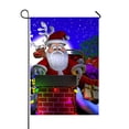 thumbnail image 1 of PKQWTM Santa Claus On A Rooftop Yard Decor Home Garden Flag Size 28x40 Inches, 1 of 1