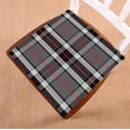 thumbnail image 1 of PKQWTM Scottish Tartan Black Gray And White Chair Pads Chair Mat Seat Cushion Chair Cushion Floor Cushion Size 20x20 inches, 1 of 1