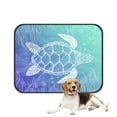 thumbnail image 1 of PKQWTM Sea Turtle In Line Pet Dog Cat Bed Pee Pads Mat Cushion Potty Dogs Blankets Crate Bed Kennel 14x18 inch, 1 of 3