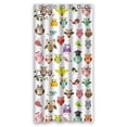 thumbnail image 1 of PKQWTM Set Of Owls WaterProof Polyester Fabric Shower Curtain Size 36x72 Inches, 1 of 1