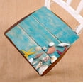 thumbnail image 1 of PKQWTM Shells And Starfishes Chair Pads Chair Mat Seat Cushion Chair Cushion Floor Cushion Size 18x18 inches, 1 of 1