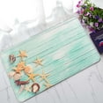 thumbnail image 1 of PKQWTM Shells Sea Stars On Wooden Planks Home Decor Floor Mat Area Rug Doormat Size 18x30 Inches, 1 of 1