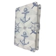 thumbnail image 1 of PKQWTM Ship Steering Wheel And Anchor Book Cover Book Protector Book Sleeve Book Pouch Book Bag 6x9 inch, 1 of 4