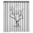 thumbnail image 1 of PKQWTM Silhouette Running Horse Tree WaterProof Polyester Fabric Shower Curtain Size 60x72 Inches, 1 of 1