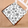 thumbnail image 1 of PKQWTM Snowflake Chair Pads Chair Mat Seat Cushion Chair Cushion Floor Cushion Size 18x18 inches, 1 of 1