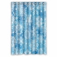 thumbnail image 1 of PKQWTM Snowflakes WaterProof Polyester Fabric Shower Curtain Size 48x72 Inches, 1 of 1