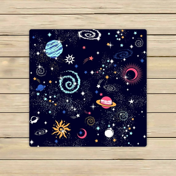 PKQWTM Space Galaxy constellation Microfiber Bath Towels Bathroom Body Shower Towel Size 13x13 Inches