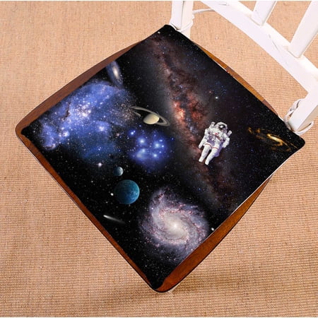 PKQWTM Space Landscape Elements Nasa Chair Pads Chair Mat Seat Cushion Chair Cushion Floor Cushion Size 16x16 inches