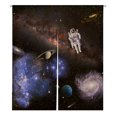 thumbnail image 1 of PKQWTM Space Landscape Elements Nasa Door Curtain Window Cover Home Decor Hanging Curtain Size 105x120 CM, 1 of 1