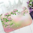 thumbnail image 1 of PKQWTM Spring Blossoming Apple Tree Branches Flying Petals Home Decor Floor Mat Area Rug Doormat Size 15.7x23.6 Inches, 1 of 1