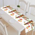 thumbnail image 1 of PKQWTM Spring Floral Birds Cotton and Linen Table Runner Kitchen Dining Room Supplies Size 16x72 Inch, 1 of 1