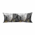 thumbnail image 1 of PKQWTM Street New York Man Woman Yellow Taxi American City Long Body Pillow Case Cover Pillow Cushion Size 20x60 Inches, 1 of 1