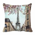 thumbnail image 1 of PKQWTM Street paris concept Bed Decor Pillow Cases Zippered Cushion Cover Size 16x16 Inches, 1 of 1