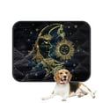 thumbnail image 1 of PKQWTM Sun and Moon Stars Starry Night Pet Dog Cat Bed Pee Pads Mat Cushion Potty Dogsblankets Crate Bed Kennel 36x48 inch, 1 of 3
