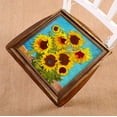 thumbnail image 1 of PKQWTM Sunflowers Chair Pads Chair Mat Seat Cushion Chair Cushion Floor Cushion Size 20x20 inches, 1 of 1