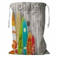 thumbnail image 1 of PKQWTM Surfboards Storage Basket Laundry Bag with Drawstring Size 18x24 Inch, 1 of 3