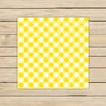 thumbnail image 1 of PKQWTM Tablecloth Yellow Diagonal Microfiber Bath Towels Bathroom Body Shower Towel Size 13x13 Inches, 1 of 7