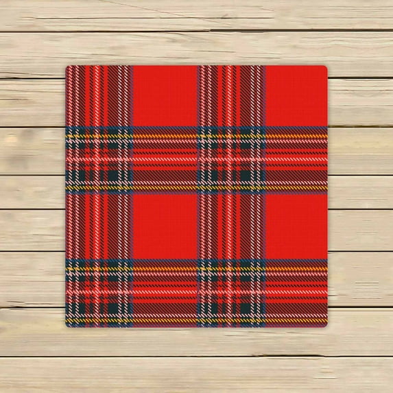 PKQWTM Tartan Plaid Raster Pattern Microfiber Bath Towels Bathroom Body Shower Towel Size 13x13 Inches