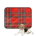thumbnail image 1 of PKQWTM Tartan Plaid Raster Pattern Pet Dog Cat Bed Pee Pads Mat Cushion Potty Dogsblankets Crate Bed Kennel 20x24 inch, 1 of 3