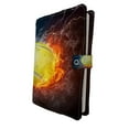 thumbnail image 1 of PKQWTM Tennis Ball In Fire And Water Book Cover Book Protector Book Sleeve Book Pouch Book Bag 6x9 inch, 1 of 4