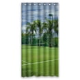 thumbnail image 1 of PKQWTM Tennis Grass Court WaterProof Polyester Fabric Shower Curtain Size 36x72 Inches, 1 of 1