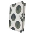 thumbnail image 1 of PKQWTM Textured Ikat Polka Dot Tile Book Cover Book Protector Book Sleeve Book Pouch Book Bag 6x9 inch, 1 of 4