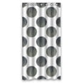 thumbnail image 1 of PKQWTM Textured Ikat Polka Dot Tile WaterProof Polyester Fabric Shower Curtain Size 36x72 Inches, 1 of 1