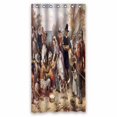 thumbnail image 1 of PKQWTM The First Thanksgiving Painting WaterProof Polyester Fabric Shower Curtain Size 36x72 Inches, 1 of 1
