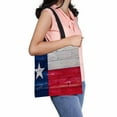 thumbnail image 1 of PKQWTM The Flag Of The State Weathered Canvas Shoulder Bags Handbags Tote Bags Shopping Bag, 1 of 2