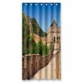 thumbnail image 1 of PKQWTM The Great Wall WaterProof Polyester Fabric Shower Curtain Size 36x72 Inches, 1 of 1