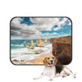 thumbnail image 1 of PKQWTM The Twelve Apostles Pet Dog Cat Bed Pee Pads Mat Cushion Potty Dogsblankets Crate Bed Kennel 14x18 inch, 1 of 3