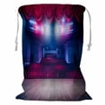 thumbnail image 1 of PKQWTM Theater Curtain Stage Dramatic Lighting Storage Basket Laundry Bag with Drawstring Size 18x24 Inch, 1 of 3