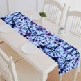thumbnail image 1 of PKQWTM Tie Dye Pattern Cotton and Linen Table Runner Kitchen Dining Room Supplies Size 14x72 Inch, 1 of 1