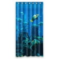 thumbnail image 1 of PKQWTM Tropical Fish On A Coral Reef In Dubai Aquarium WaterProof Polyester Fabric Shower Curtain Size 36x72 Inches, 1 of 1