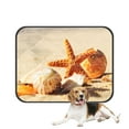thumbnail image 1 of PKQWTM Tropical Island Sandy Beach Seashell Starfish Pet Dog Cat Bed Pee Pads Mat Cushion Potty Dogsblankets Crate Bed Kennel 14x18 inch, 1 of 3
