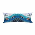 thumbnail image 1 of PKQWTM Tropical Water Dangerous Bull Sharks Long Body Pillow Case Cover Pillow Cushion Size 20x60 Inches, 1 of 1