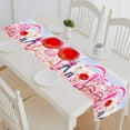 thumbnail image 1 of PKQWTM Two Girls In Candy Land Cotton and Linen Table Runner Kitchen Dining Room Supplies Size 14x72 Inch, 1 of 1