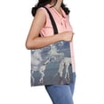 thumbnail image 1 of PKQWTM Unicorn And Pegasus Canvas Shoulder Bags Handbags Tote Bags Shopping Bag, 1 of 2