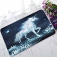 thumbnail image 1 of PKQWTM Unicorn Running Through Crystal Field Home Decor Floor Mat Area Rug Doormat Size 18x30 Inches, 1 of 1
