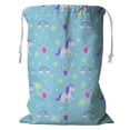 thumbnail image 1 of PKQWTM Unicorn Storage Basket Laundry Bag with Drawstring Size 24x32 Inch, 1 of 3