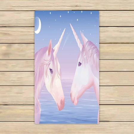 PKQWTM Unicors Beautiful Sunset Microfiber Bath Towels Bathroom Body Shower Towel Size 16x28 Inches