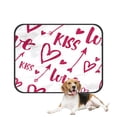 thumbnail image 1 of PKQWTM Valentine'S Day Pet Dog Cat Bed Pee Pads Mat Cushion Potty Dogs Blankets Crate Bed Kennel 28x36 inch, 1 of 3